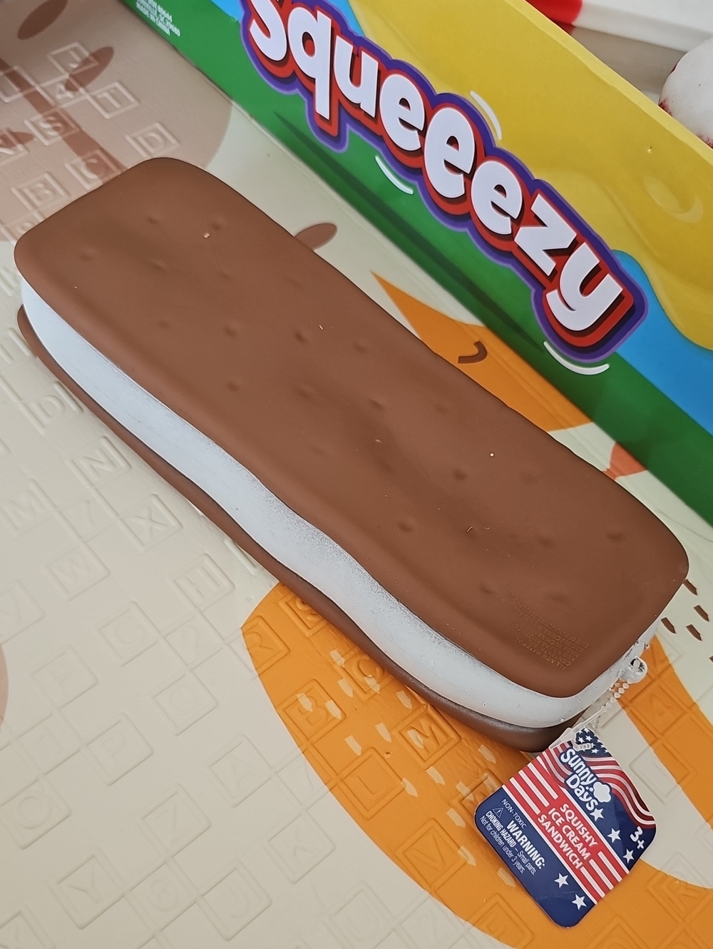 Sunny Days Jumbo Ice Cream Sandwich Squeezy